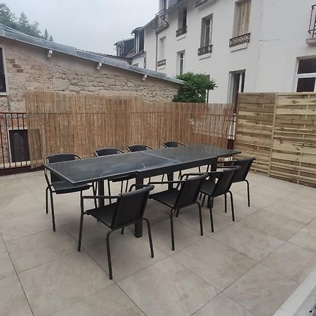 Maison Face A La Dordogne Avec Terrasse Daire La Bourboule Dış mekan fotoğraf